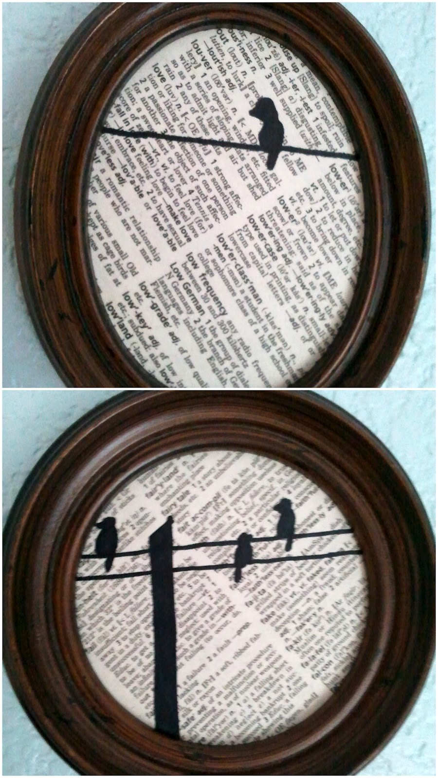 One Crafty Stitch Upcycled Picture Frames