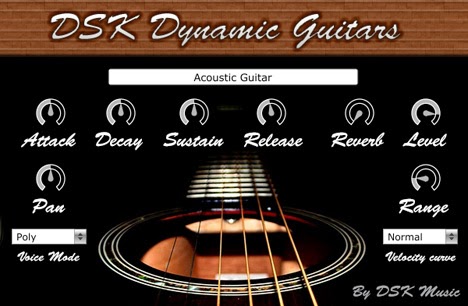 DSK Dynamic Guitars - Plugin de Violão Grátis