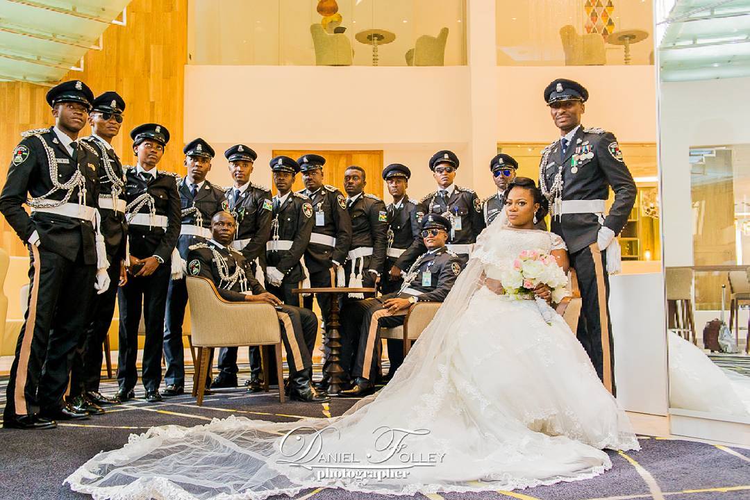 To Kemi Ashefon's Love Haven Photos Of Policeman’s Wedding