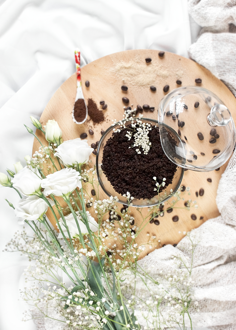 Domowy waniliowy peeling kawowy diy blog przepis