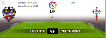 Ver online el Levante - Celta