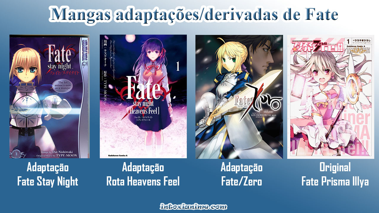 Guia - Ordem para assistir a série fate