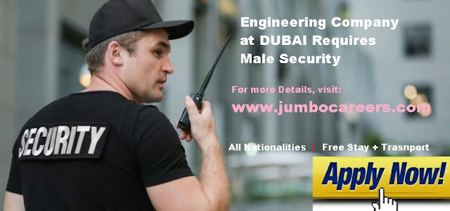 security job in dubai, security guard jobs in dubai UAE