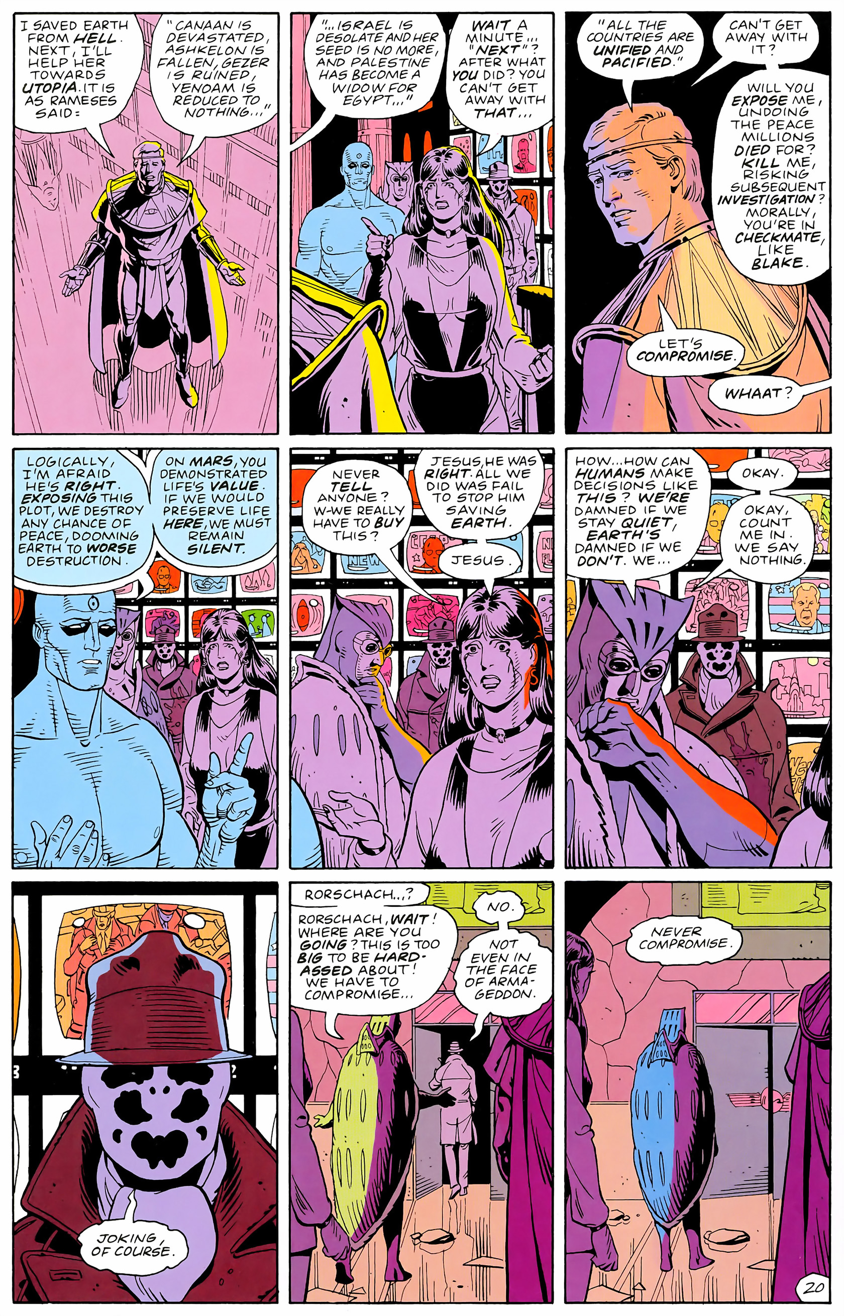 Read online Watchmen comic -  Issue #12 - 22