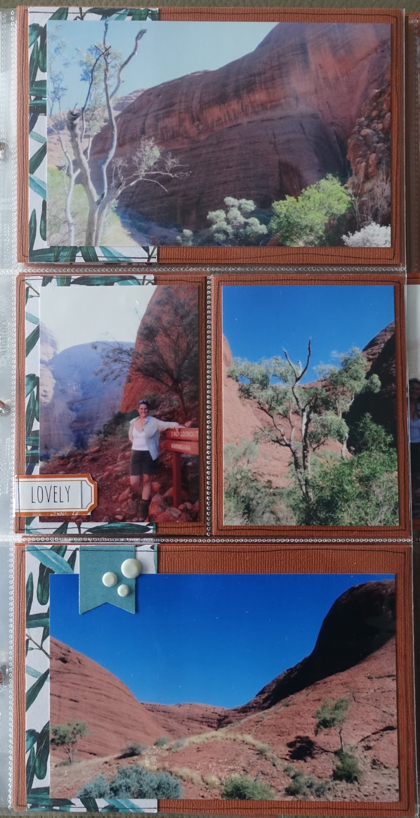 Creanijn Scrapbook Blog ALBUM Australië (Outback)