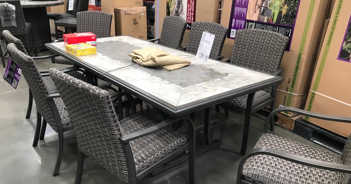  9 Piece Dining Set Costco 