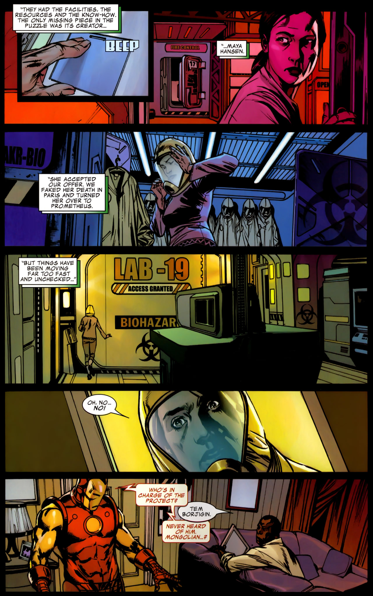 Read online Iron Man (2005) comic -  Issue #25 - 16