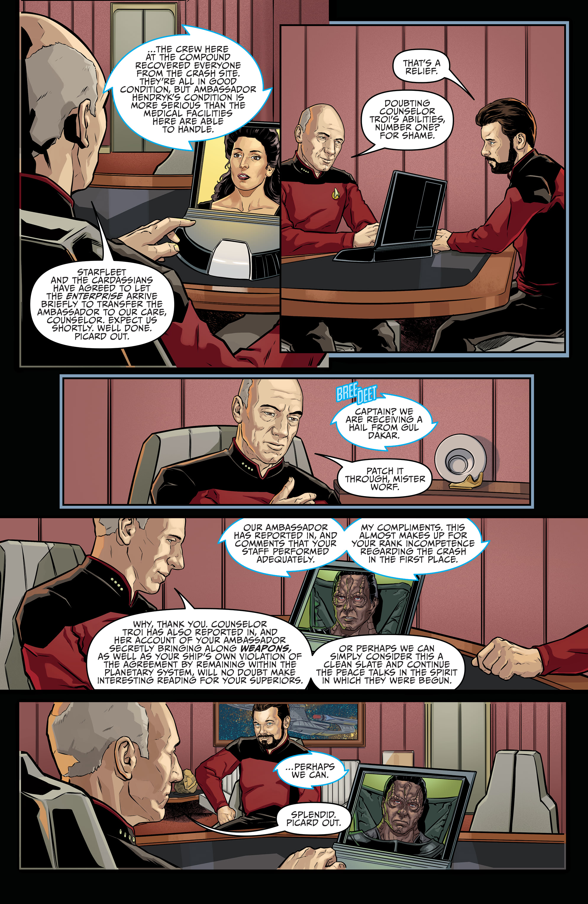 Read online Star Trek: The Next Generation: Mirror Universe Collection comic -  Issue # TPB (Part 4) - 2