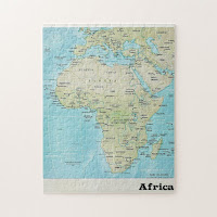 African Geography Map