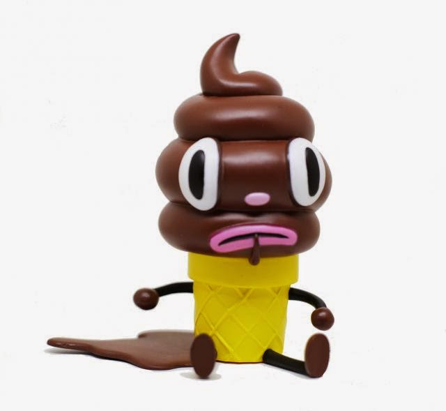 Chocolate Creamy Vinyl Figure by Gary Baseman