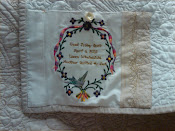 Embroidered Quilt Label