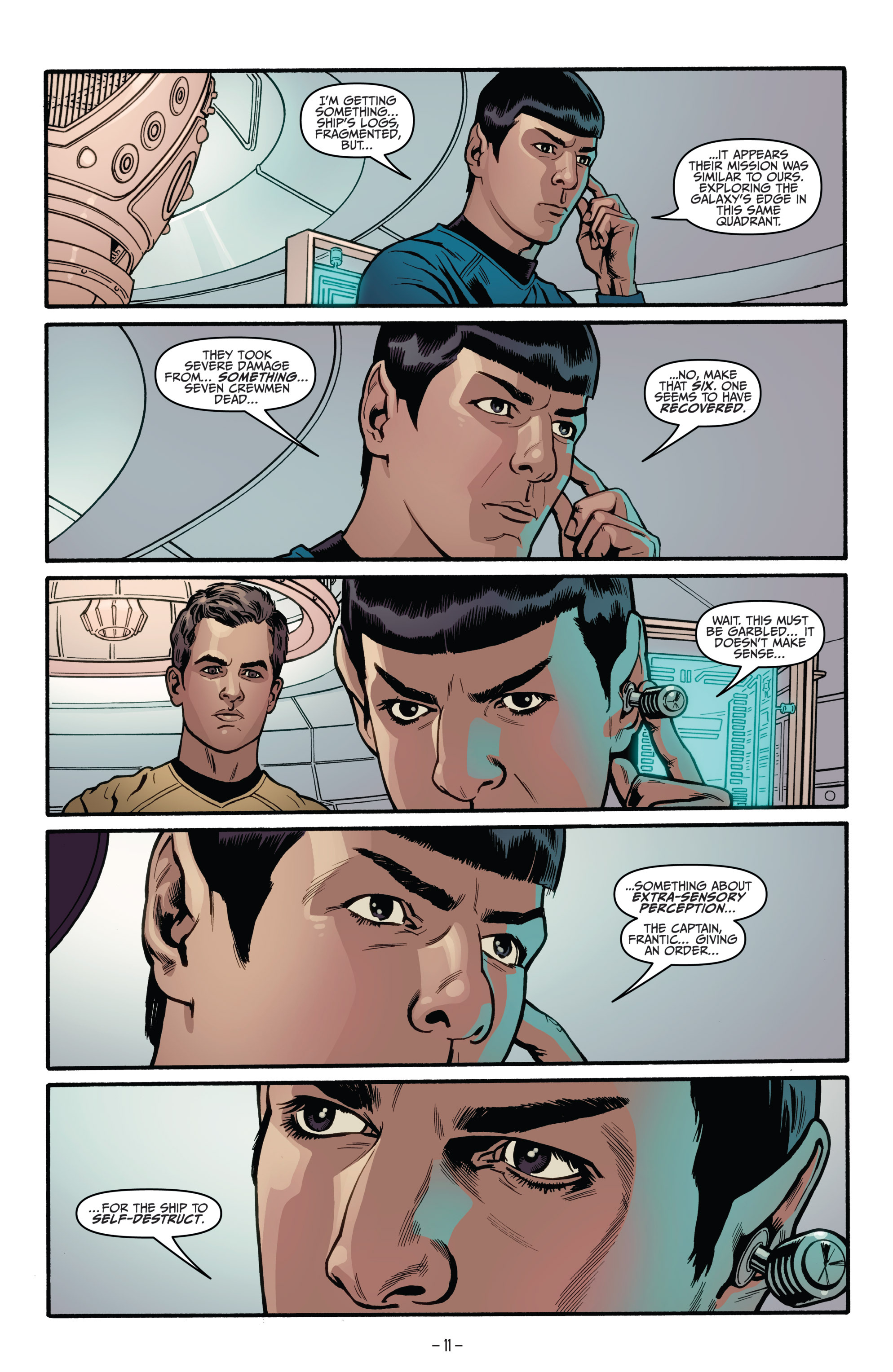 Read online Star Trek (2011) comic -  Issue # _TPB 1 - 11
