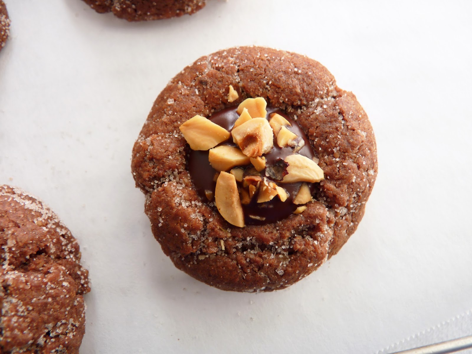 pastry studio Chocolate Cinnamon & Hazelnut Thumbprints