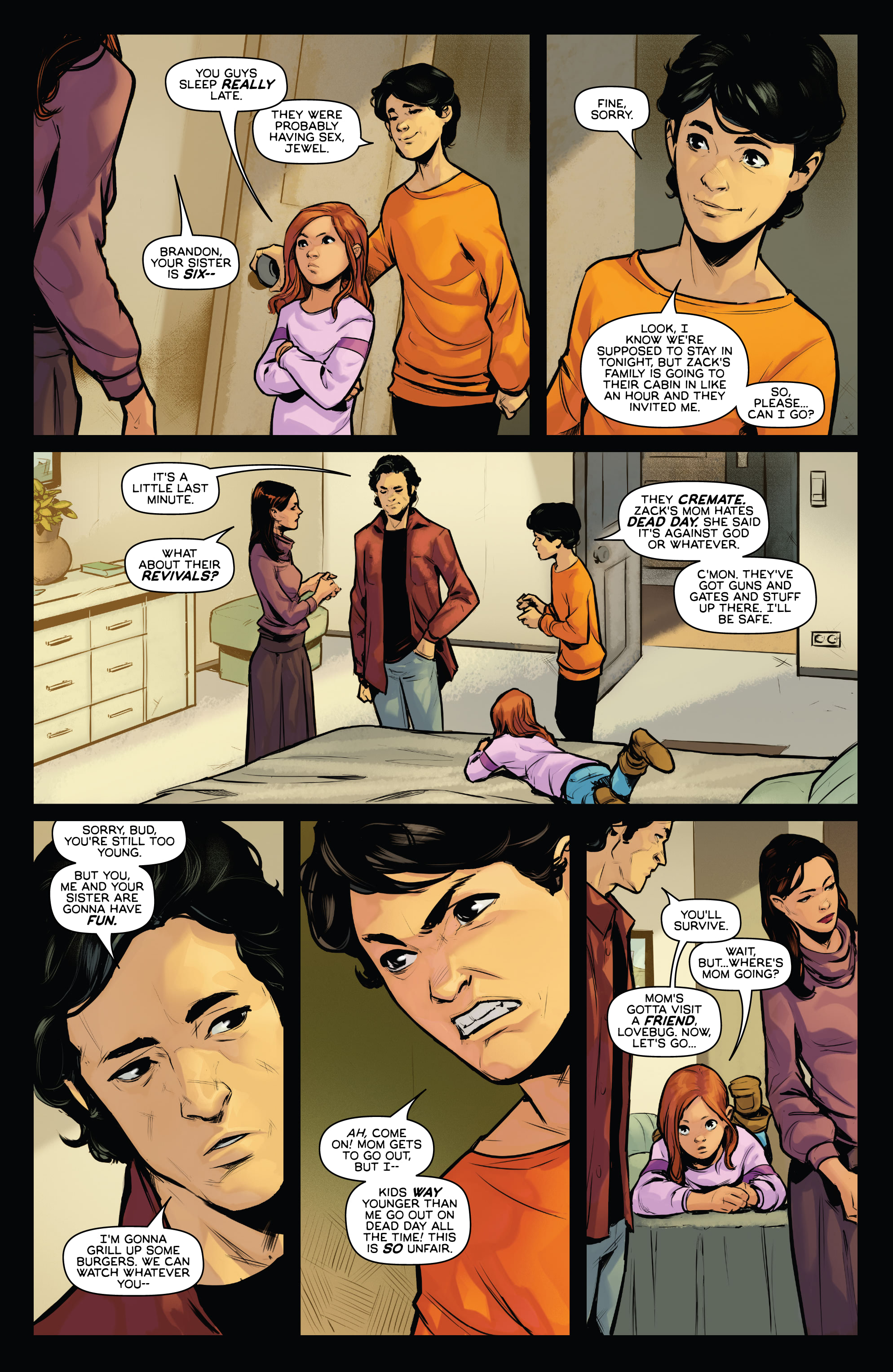 Read online Dead Day comic -  Issue #1 - 4