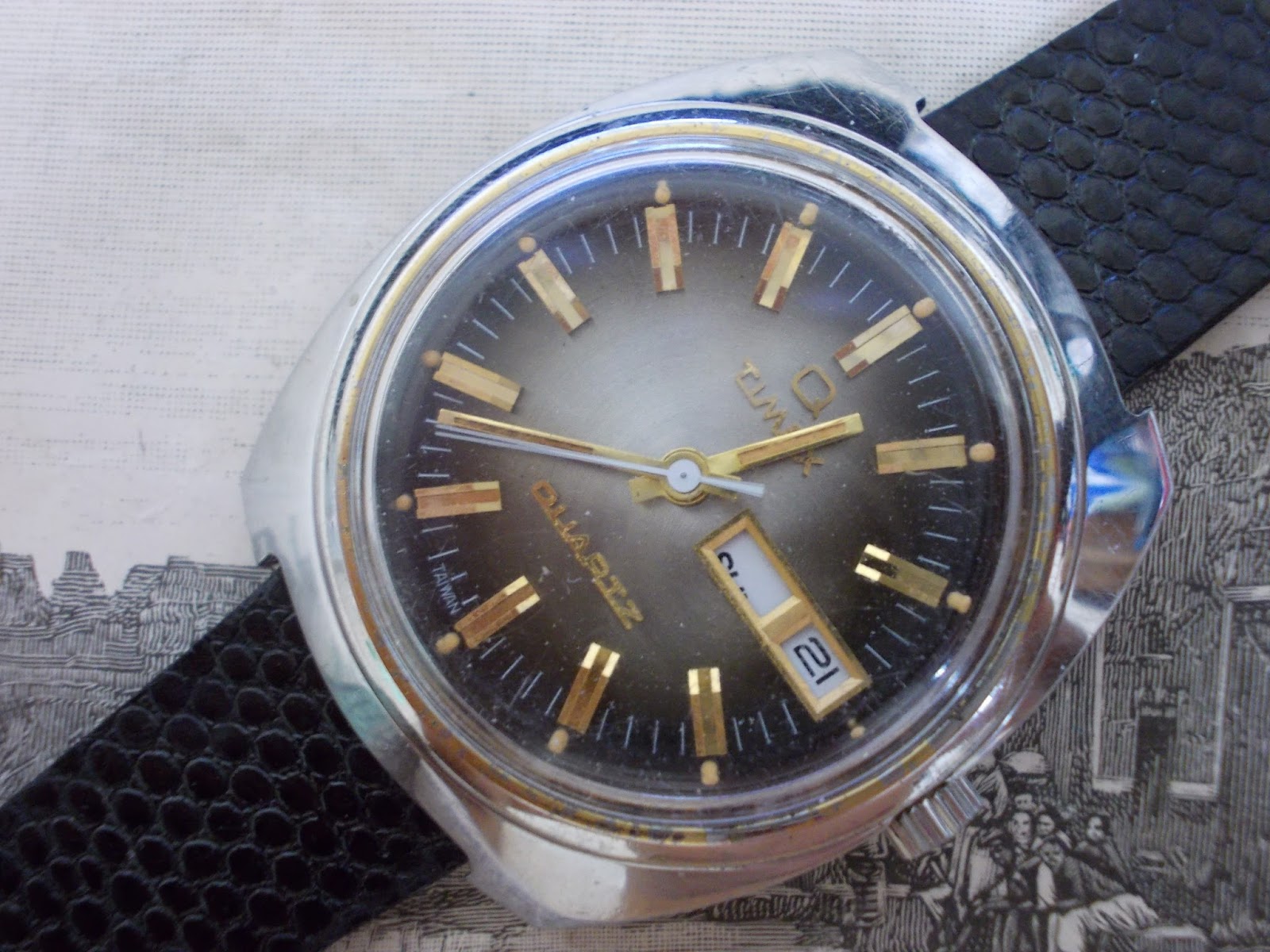 vintage timex quartz watches
