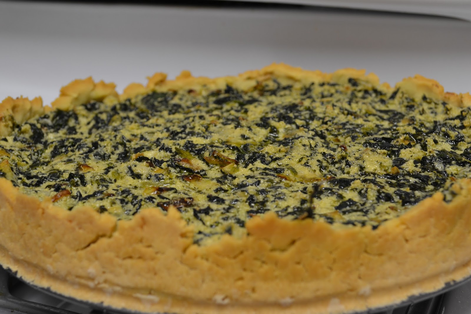 Vegans Have Superpowers Spinach and Ricotta Pie