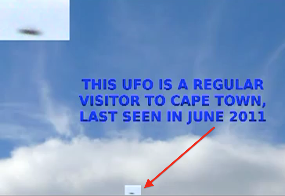 UFO SIGHTINGS DAILY: UFO Sighting Over Cape Town, South Africa May 23 ...