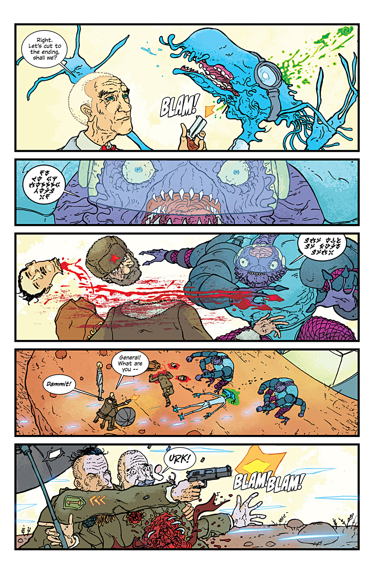 Read online The Manhattan Projects comic -  Issue #5 - 4