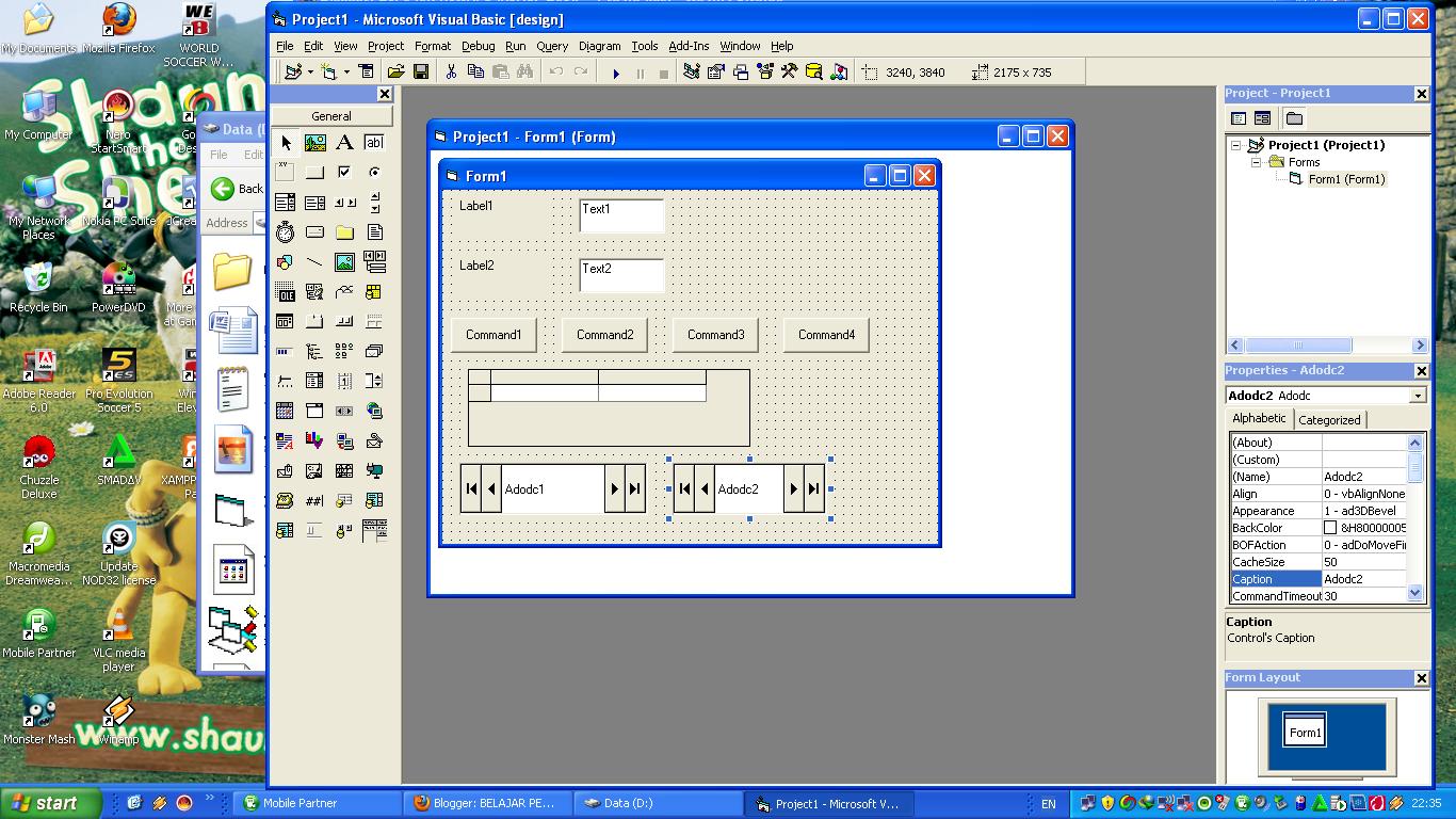 VB6 MySQL: Menampilkan Data di Datagrid