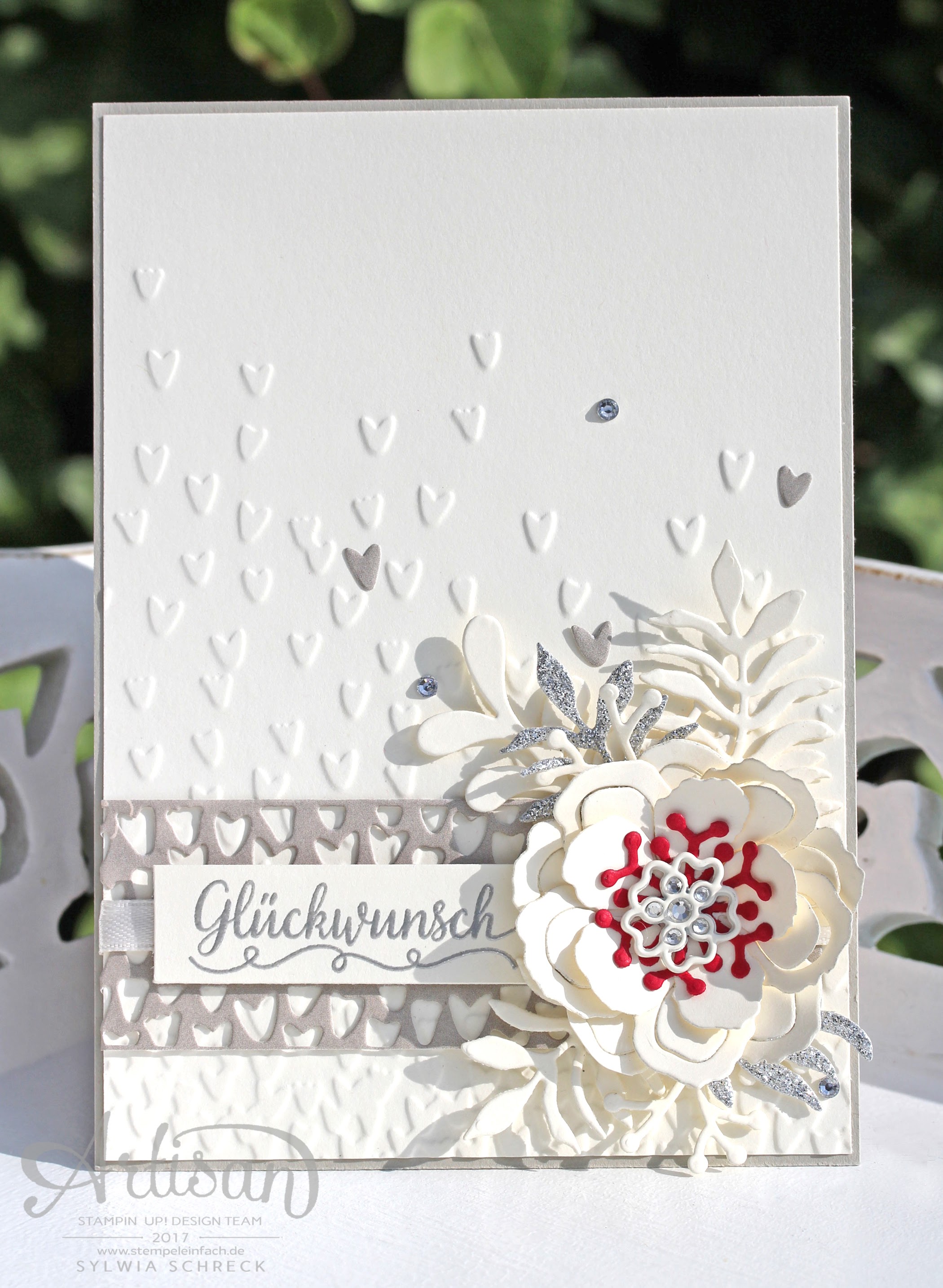 Hochzeit Karte Stampin Up