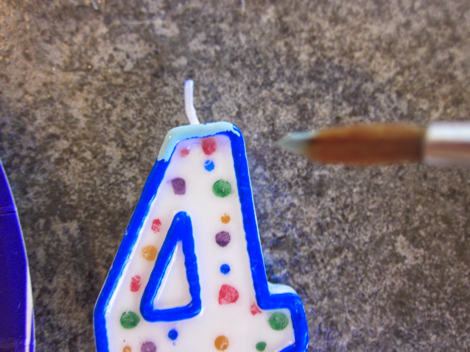 Queen B Creates Custom Birthday Candle