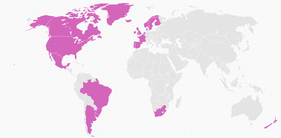 gay marriage in the world mapped