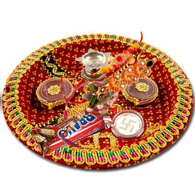 Raksha Bandhan Thali Decoration Ideas puja samagri Raksha Bandhan Thali Decoration Ideas puja samagri