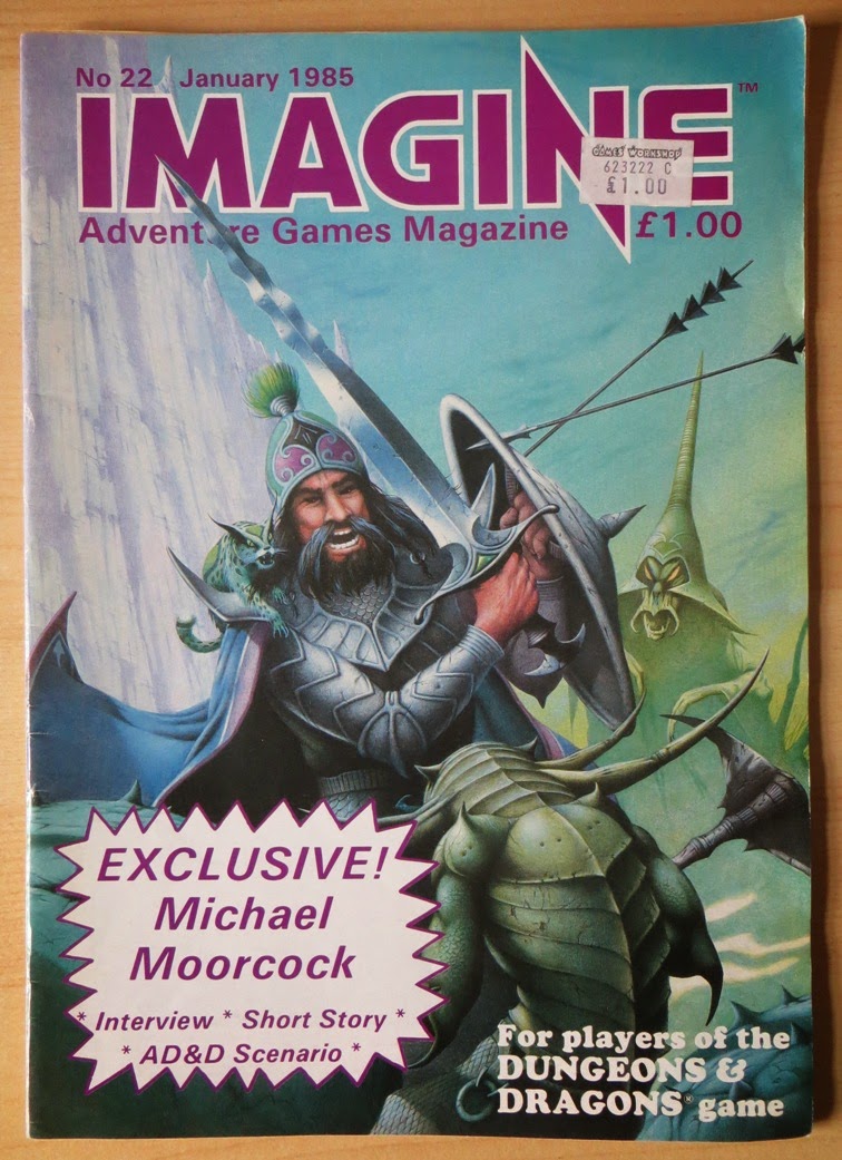 Magpie and Old Lead: Imagine Magazine #22 (Jan 1985) - Moorcock ...