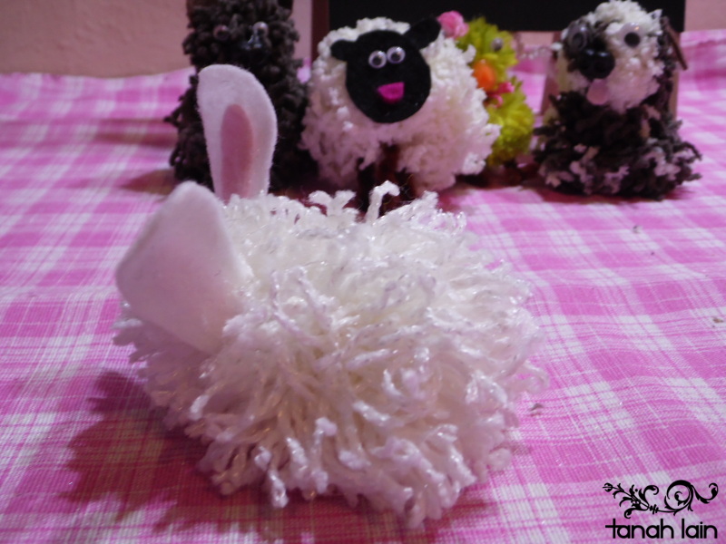 Figuras con Pompones de Lana