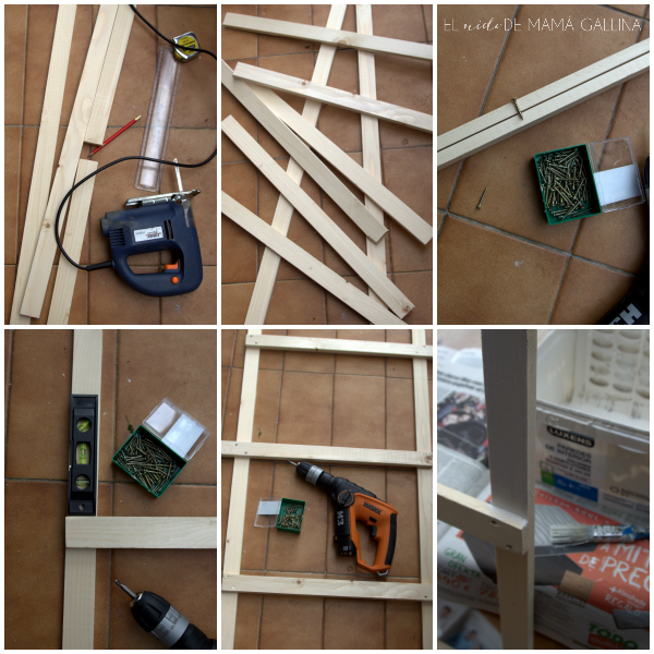 como hacer una escalera decorativa