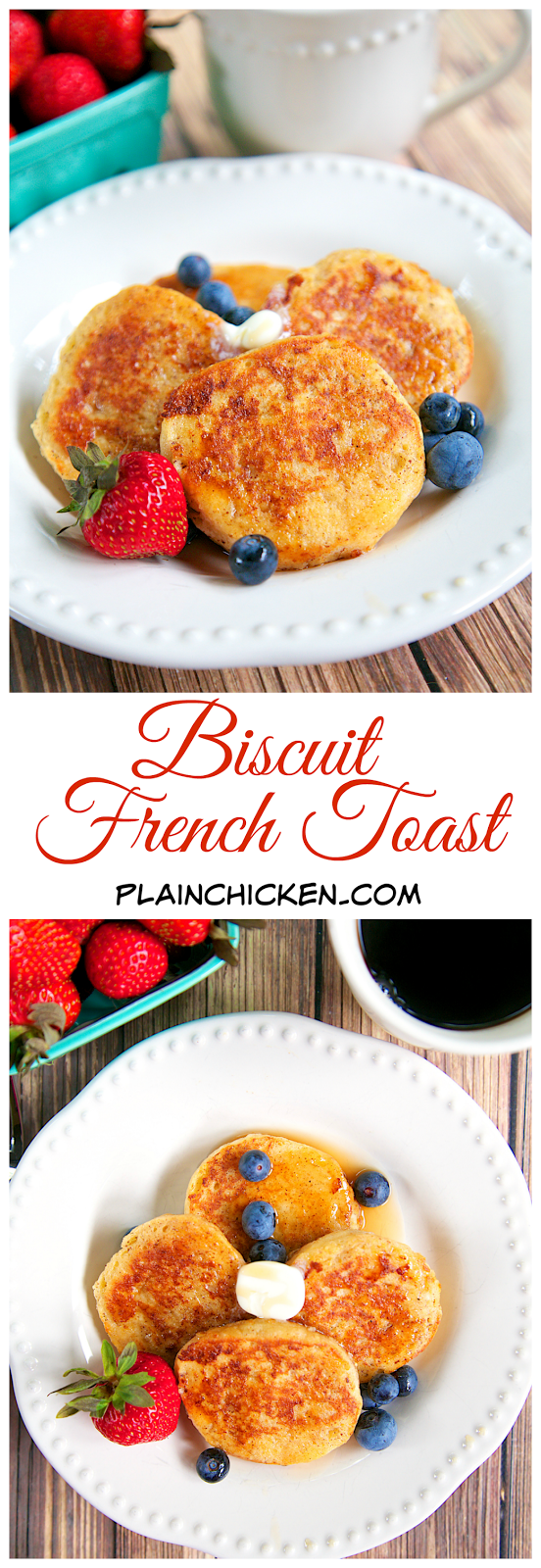 Biscuit French Toast Plain Chicken®