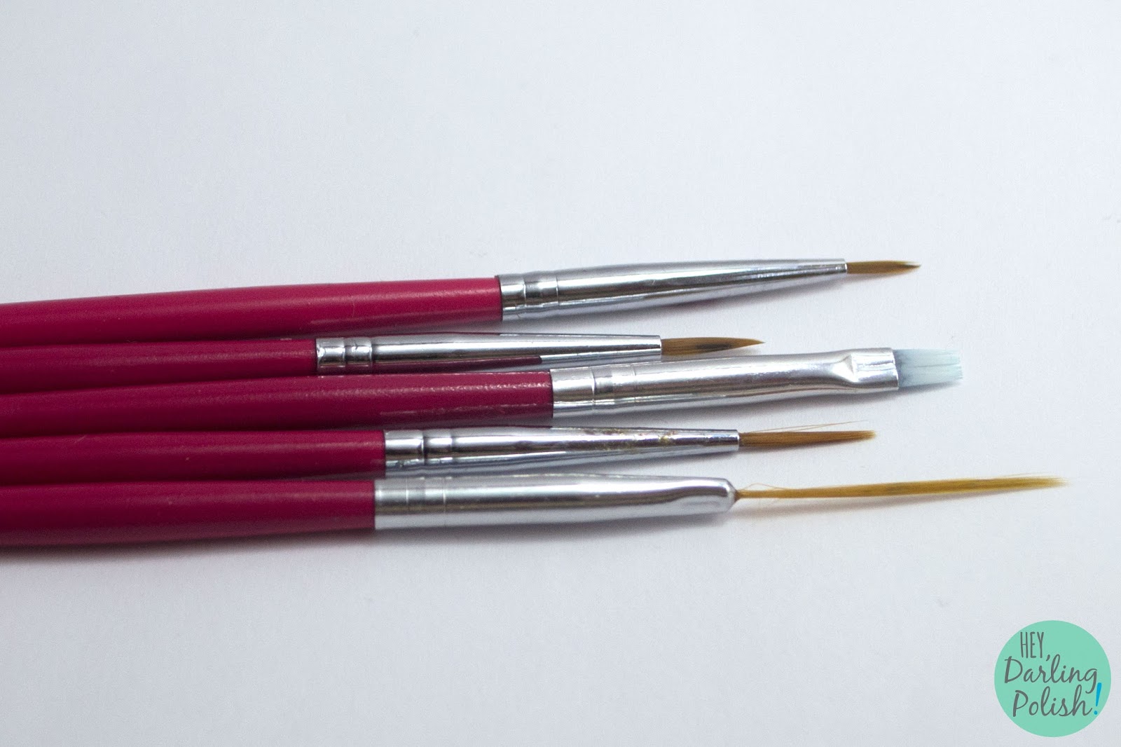 Hey, Darling Polish! Born Pretty Store Review Nail Art Brushes