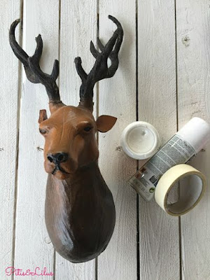 DIY / TUTORIAL CABEZA DE CIERVO CON CHALK PAINT Y SPRAY DIY / TUTORIAL CABEZA DE CIERVO CON CHALK PAINT Y SPRAY