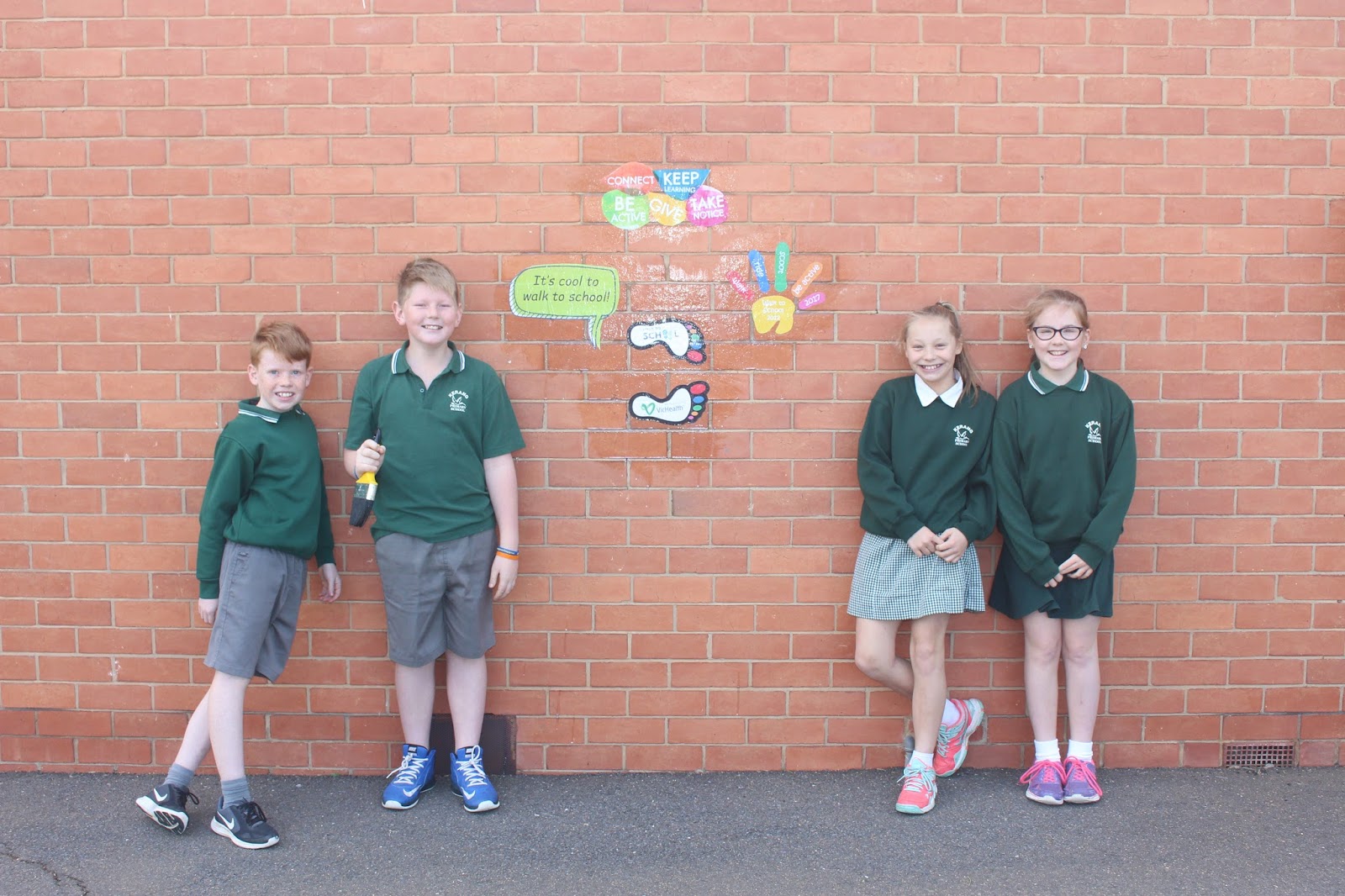 Gannawarra Walks to School Inspiring art work with Kerang Primary and