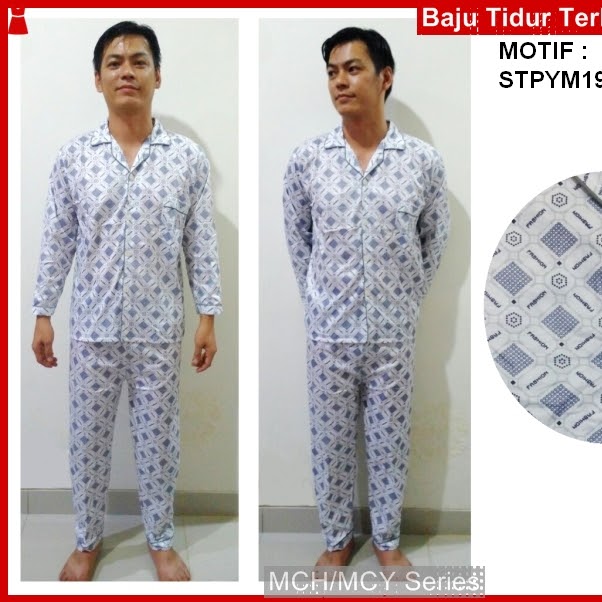 MCH31 Baju Tidur Pijamas Laki Bisma Halus Grosiran Com