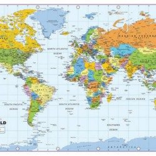 Se você conhece o autor desta imagem, por favor nos informe para que possamos atribuir-lhe os devidos créditos. Obrigado. Mapa do mundo.