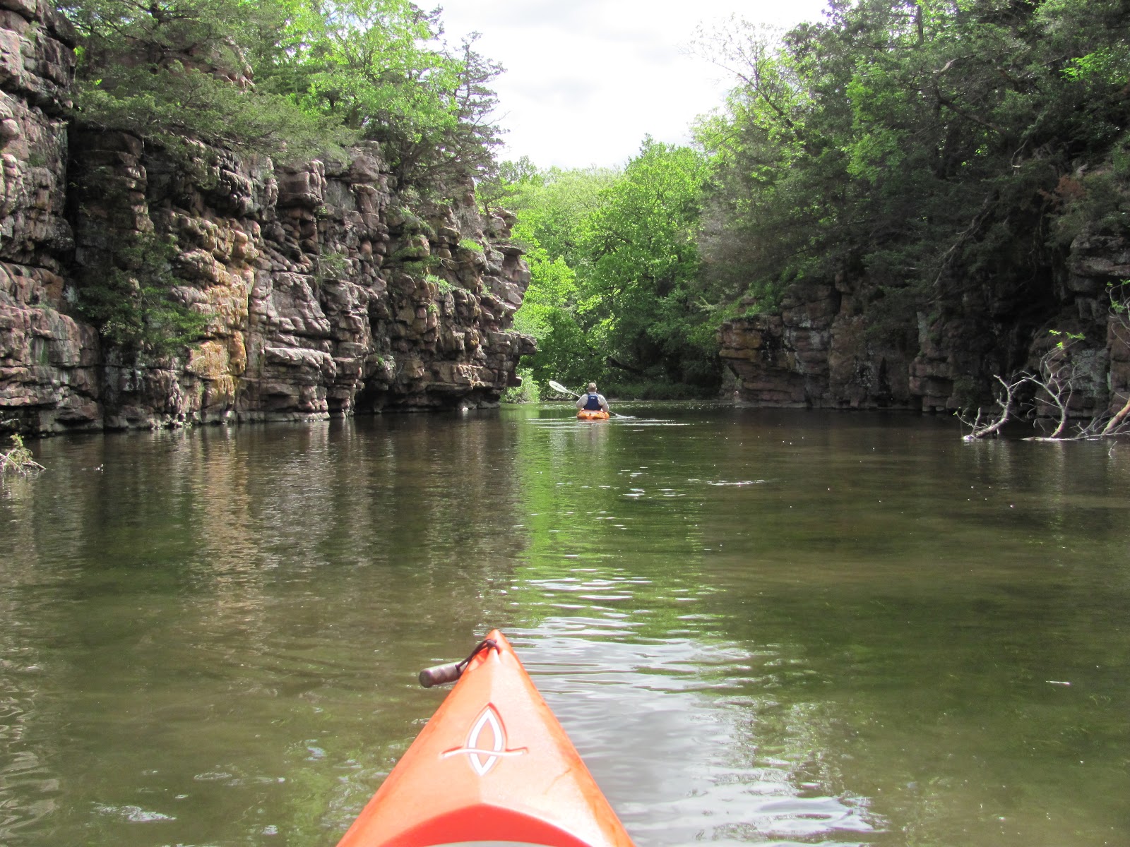 Kayaking the Lakes of South Dakota Split Rock Creek Above Garretson Dam