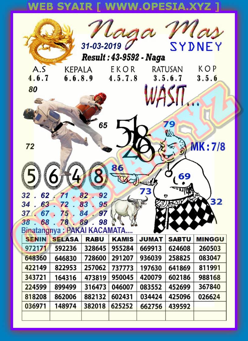 Kode Syair Sdy Minggu 31 Maret 2019 Kode Syair Sgp Hk Sd Motesia