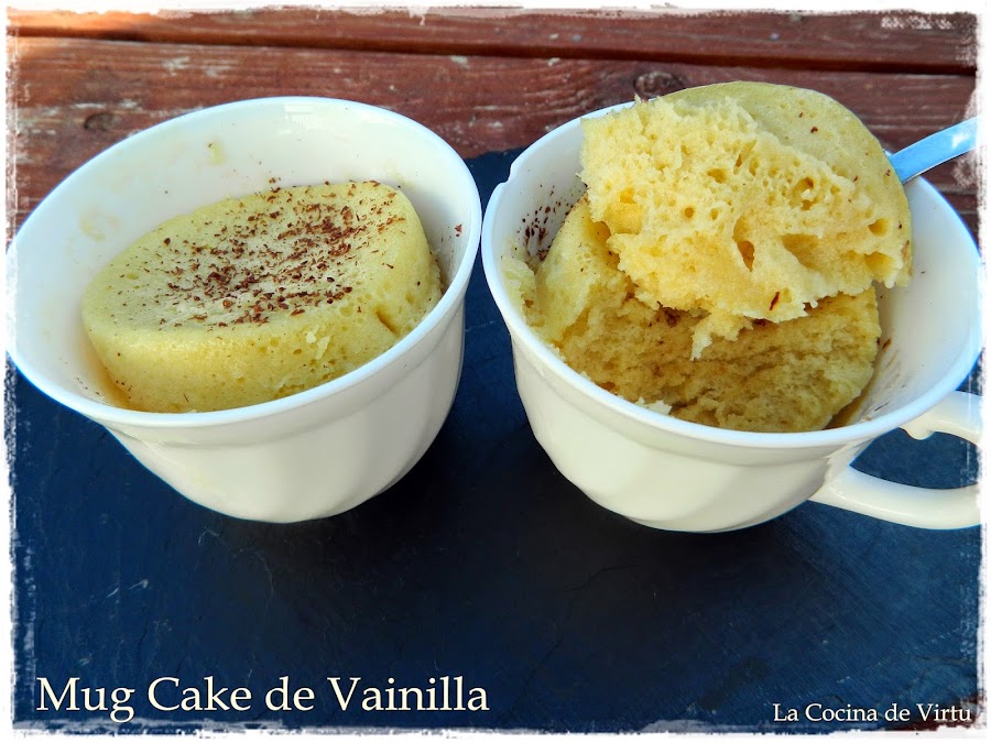 Mug Cake de Vainilla