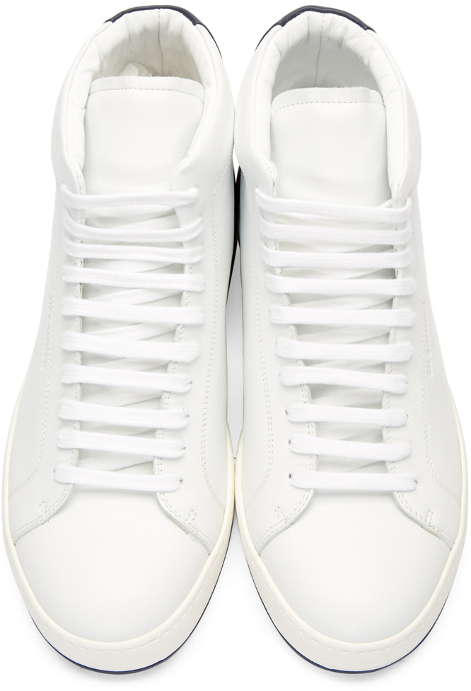 The Great Divide: Jil Sander Mid-Top Sneakers | SHOEOGRAPHY