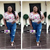 "Eniola Badmus on a Mission" The Actress says as she shared the photo
