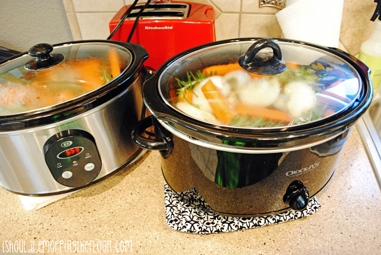 Old School Sunday Dinner with Slow Cooker Pot Roast Recipe | i should ...