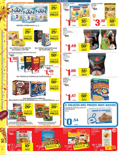 Antevisão folheto Continente  