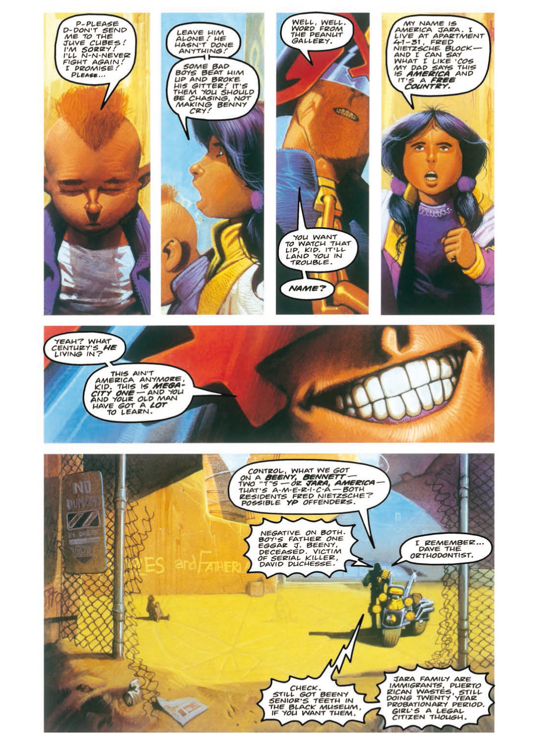 Read online Judge Dredd: America comic -  Issue # TPB - 15