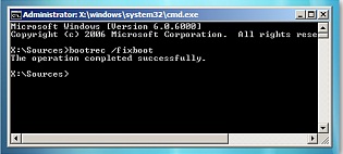 command prompt, dan reboot komputer