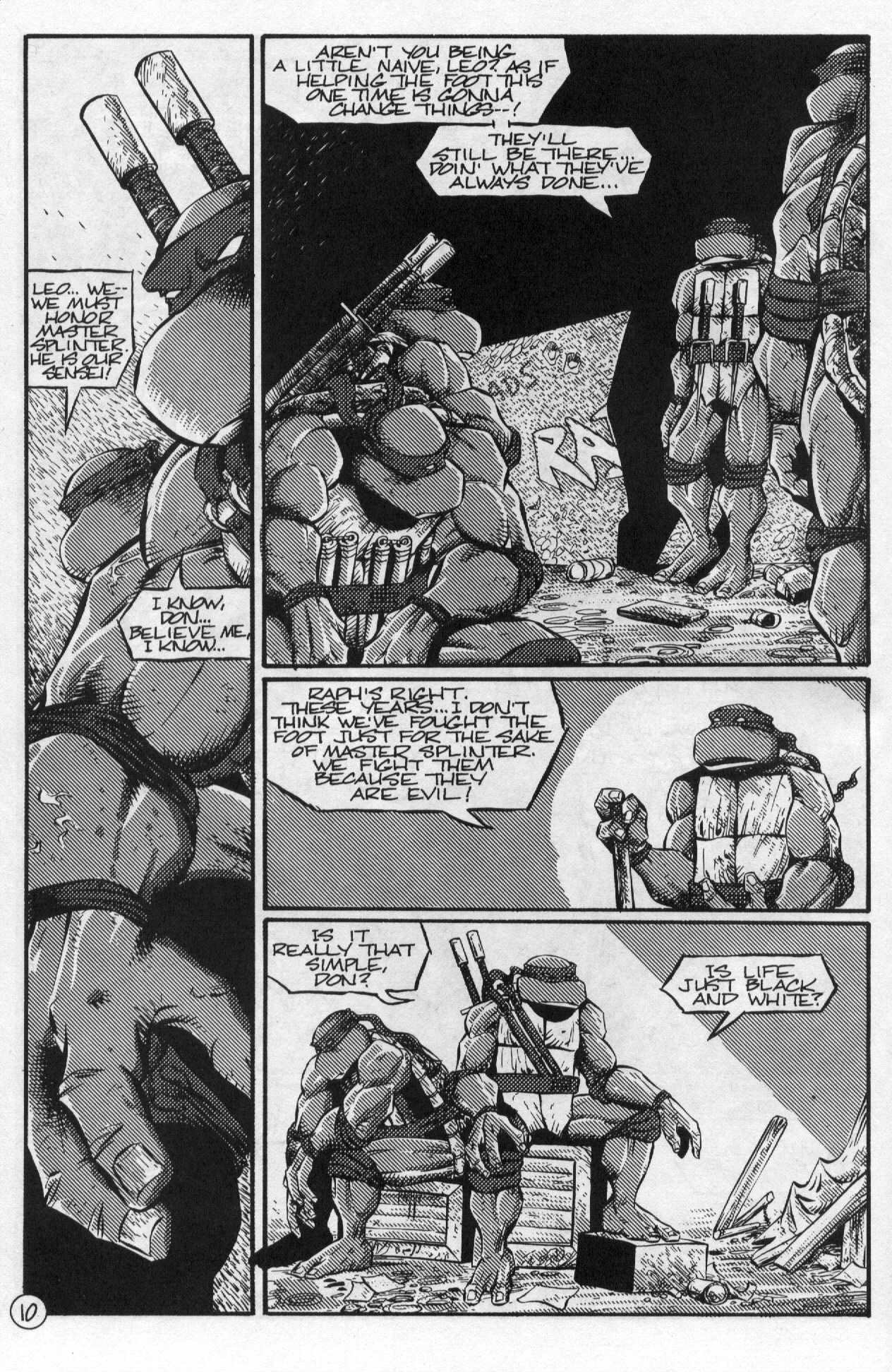 Read online Teenage Mutant Ninja Turtles (1984) comic -  Issue #58 - 12