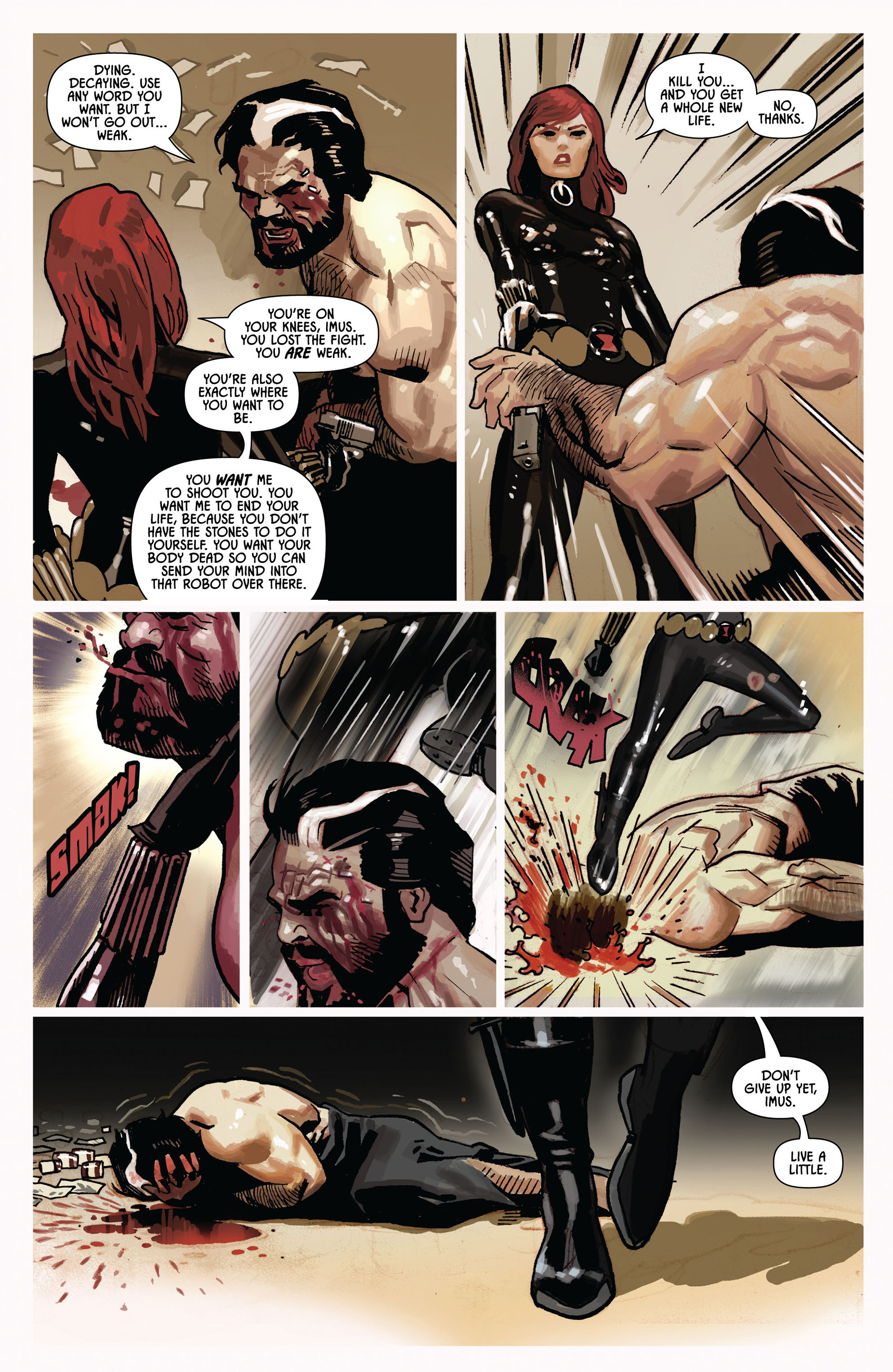 Read online Black Widow (2010) comic -  Issue #5 - 22