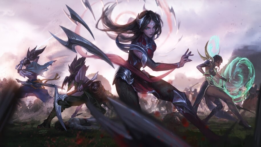 LoL, Irelia, Akali, Yasuo, Karma, 4K, #3.2138