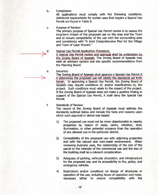 Cape Vincent Citizens Against Turbines Another Cape Vincent Zoning