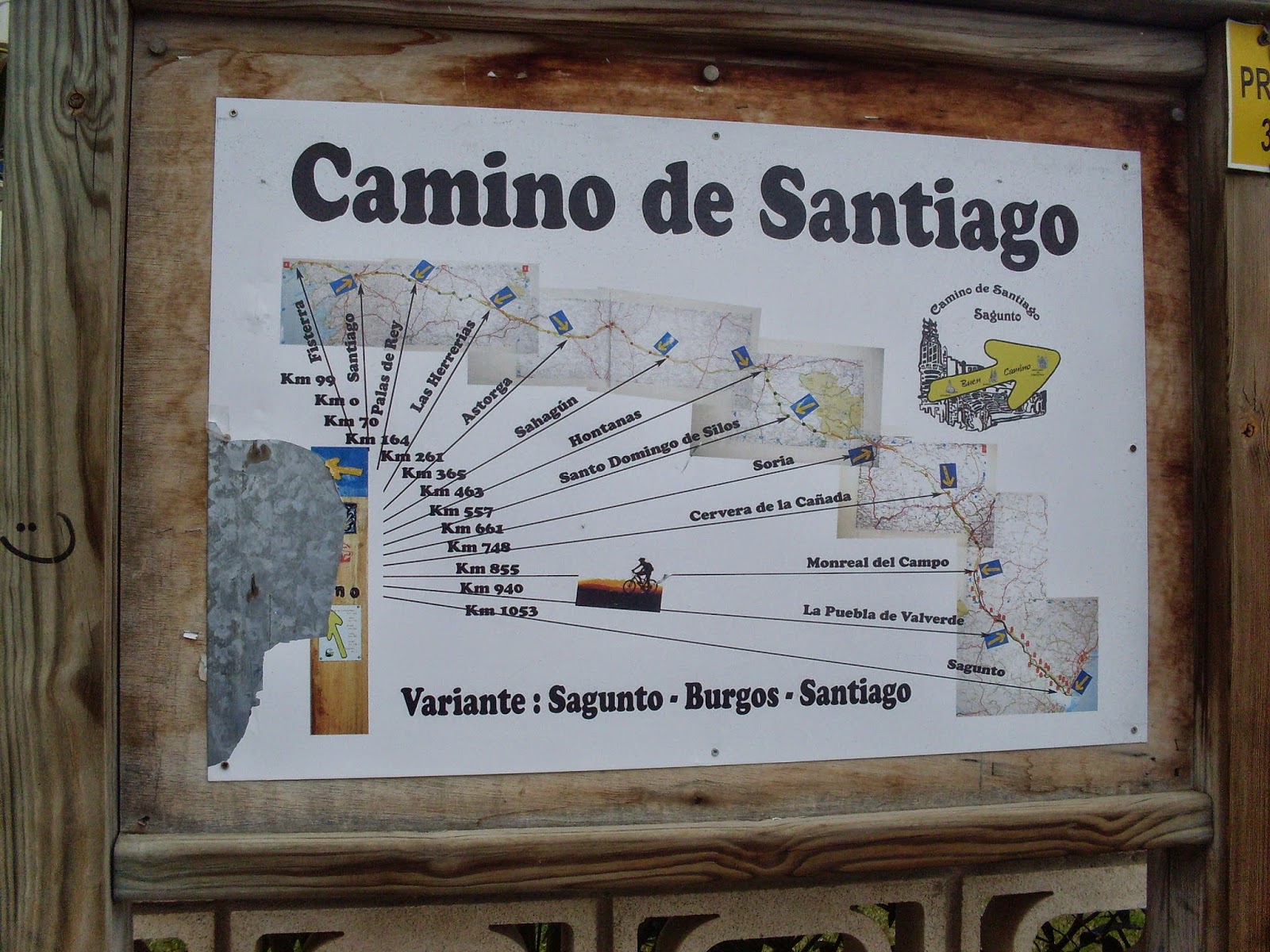 Los chismes del Narrador Camino de Sagunto a Santiago Etapa 1